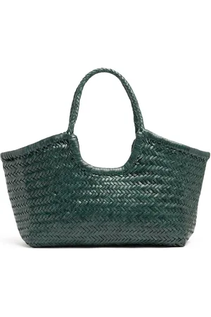 Dragon Diffusion Grosse, Gewebte Ledertasche „nantucket“