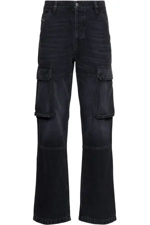 Diesel Mittelhohe, Gerade Jeans „d-pot Cargo“