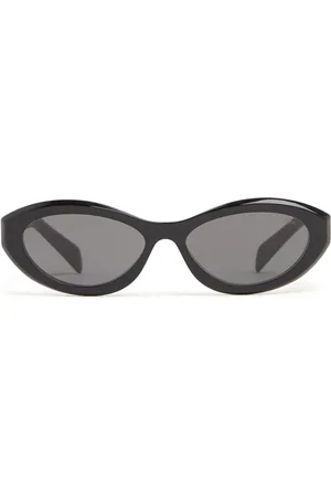 Prada Katzenaugen-sonnenbrille Aus Acetat „catwalk“