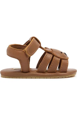 Donsje Sandalen Aus Leder Mit Patch