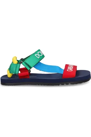 Dolce & Gabbana Nylonsandalen Mit Logodruck