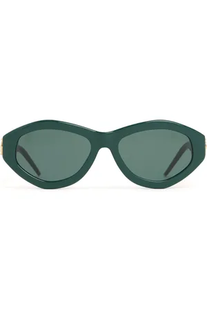 Casablanca Ovale Sonnenbrille Mit Monogrammplaque