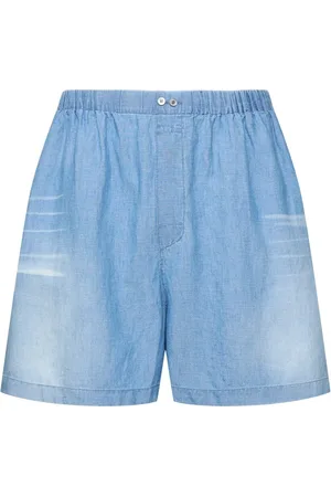 Acne Studios Chambray-shorts „ruxer“