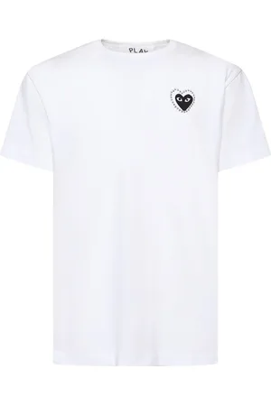 Comme des Garçons T-shirt Aus Baumwolljersey Mit Logo Und Nieten