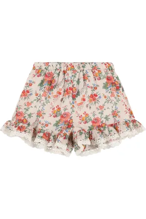 Louise Misha Shorts Aus Baumwolle Mit Blumendruck