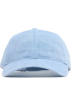 Ganni Baseballkappe Aus Denim