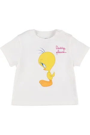 MC2 SAINT BARTH Bedrucktes T-shirt Aus Baumwolljersey