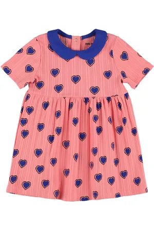 Mini Rodini Kleid Aus Baumwollmischung Mit Druck