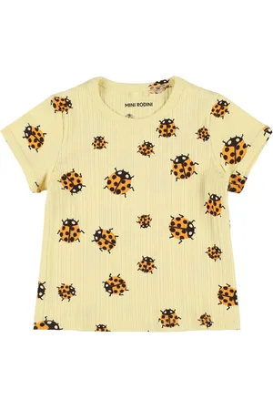 Mini Rodini T-shirt Aus Baumwollmischung Mit Druck