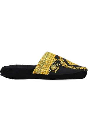 VERSACE Pantoffeln Aus Baumwolle "barocco & Robe"