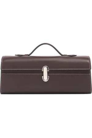 SAVETTE Pochette Aus Glattleder „the Slim Symmetry“