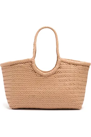 Dragon Diffusion Grosse, Gewebte Ledertasche „nantucket“
