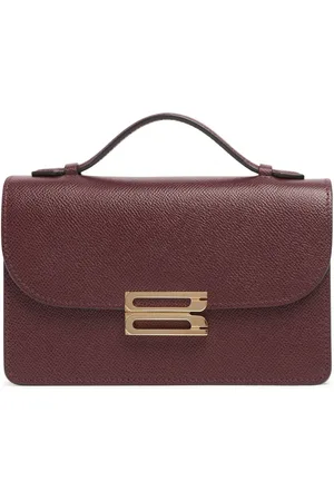 Victoria Beckham Mini Schultertasche Aus Leder „dorian“