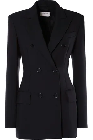 Sportmax Zweireihiger Blazer Aus Wolle „gelly“