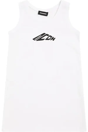 Dsquared2 Überwurf Aus Baumwolljersey Mit Logodruck