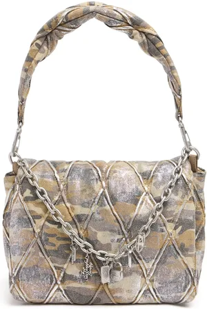 Diesel Mittelgroße Schultertasche Aus Leder „charm-d“