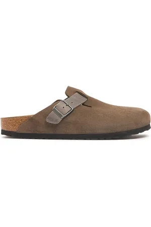 Birkenstock Loafer Aus Wildleder Und Geöltem Leder