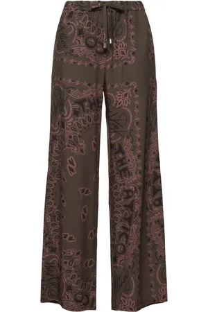 The Attico Musselin-hose Mit Bandanamuster