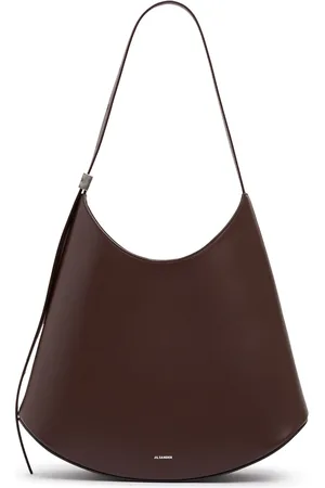 Jil Sander Medium Tasche Aus Glattem Leder "eldorado"