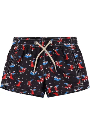 MC2 SAINT BARTH Badeshorts Aus Nylon Mit Druck