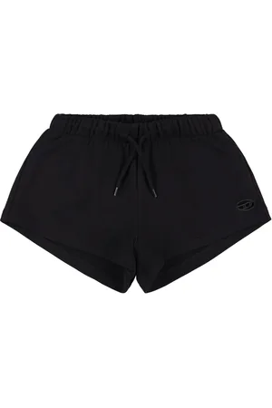 Diesel Shorts Aus Baumwolljersey Mit Logodruck