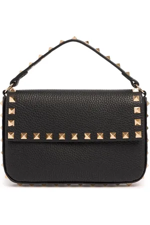 VALENTINO GARAVANI Kleine Handtasche Aus Leder „rockstud“