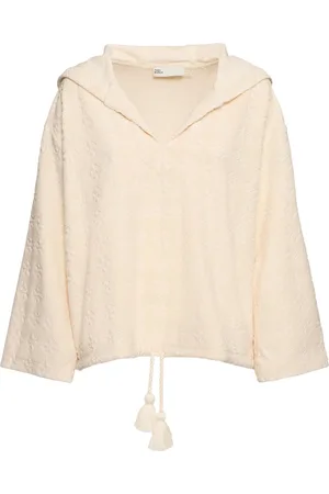 Tory Burch Terry-hoodie Mit Jacquard-logo