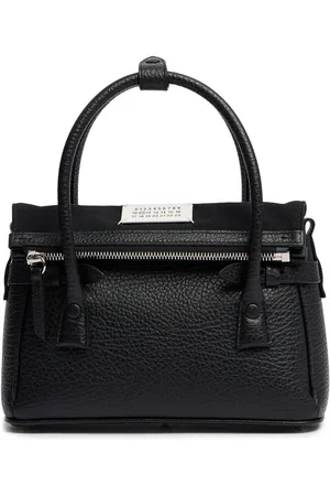 Maison Margiela Kleine Tasche Aus Narbleder Mit Prägung „e/w“