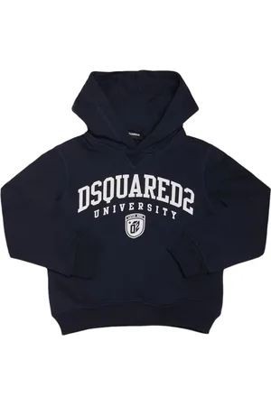 Dsquared2 Sweatshirt Aus Baumwolle Mit Kapuze