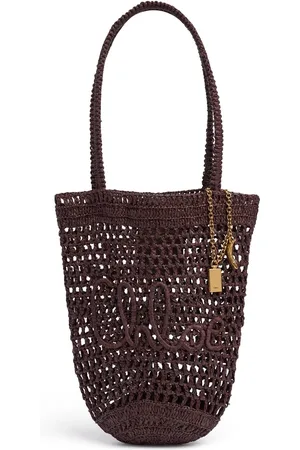 Chloé Summer Banana Panier Raffia Bag