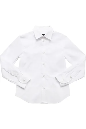 Emporio Armani Oberteil Aus Baumwollpopline