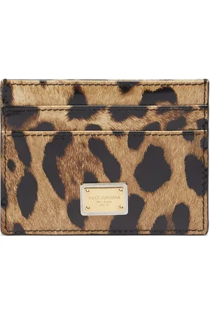 Dolce & Gabbana Kartenhülle Aus Leder Mit Druck