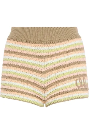 Chloé Knitted Cotton Shorts