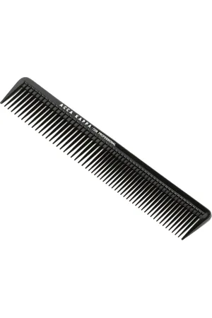 ACCA KAPPA Professional Fine Coarse Trimmning Comb 7258 Black