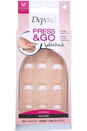 Depend Press & Go French Look Pink Medium