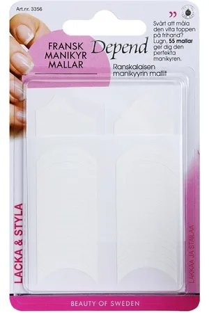 Depend French Manicure Templates
