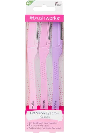 Brushworks Precision Eyebrow Razors