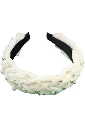 By Lyko Diadem Braid Pearl White