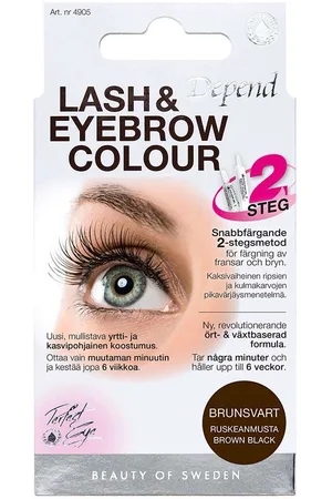 Depend Perfect Eye Lash & Eyebrow Colour Brown Black
