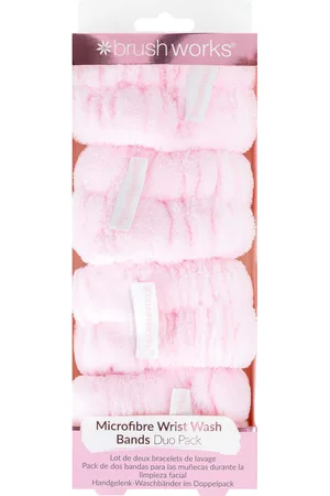 Brushworks Microfibre Wrist Wash Bands 2 pairs