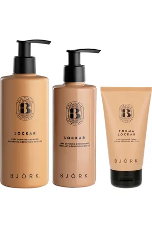 björk LOCKAR Bundle Shampoo 300 ml & Conditoner 250 ml & Curl Def