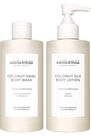 Estelle & Thild Coconut Cedarwood Coconut Body Duo