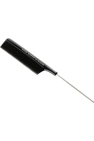 ACCA KAPPA Professional Pin Tail Comb – 7261 Black