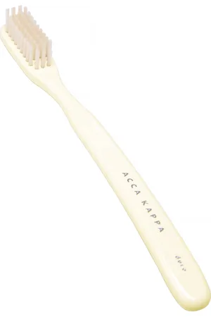 ACCA KAPPA Tooth Brush Vintage Medium Nylon Bristles White