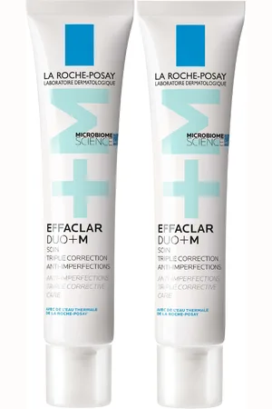 LA ROCHE-POSAY Effaclar DUO+M Duo 2x40 ml