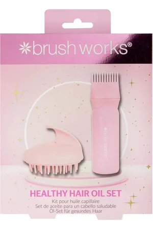 Brushworks Healthy Hair Oil Set