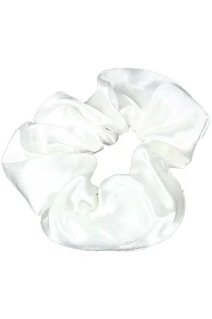 By Lyko Silk Scrunchie White