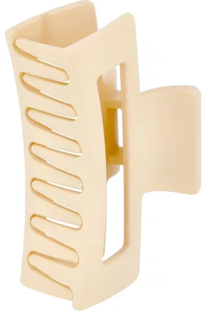 By Lyko Rectangular Rubberized Hair Clip Beige