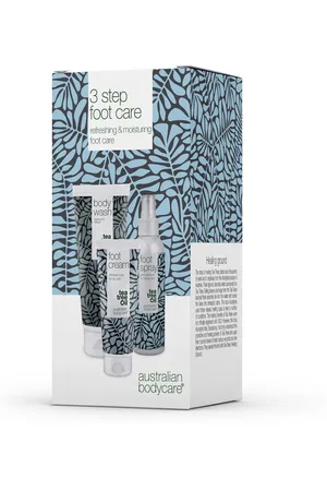 Australian Bodycare 3 steps Foot care for smelly feet