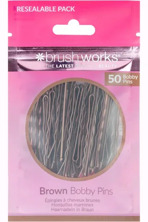 Brushworks Brown Bobby Pins